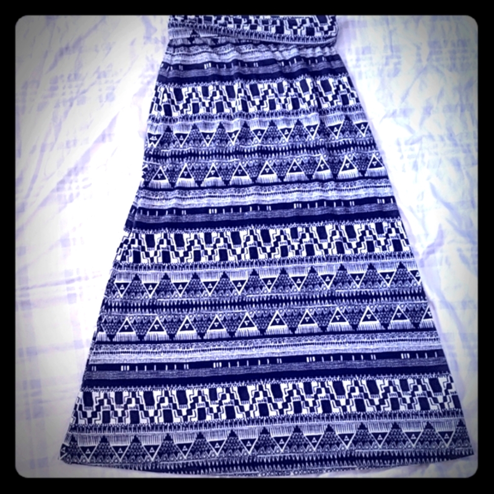 Mossimo Tribal Southwestern Maxi Skirt